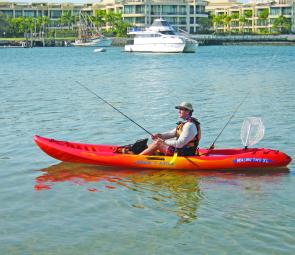 The Malibu Two XL is no speedster but it will get two or three paddlers anywhere they need to go.